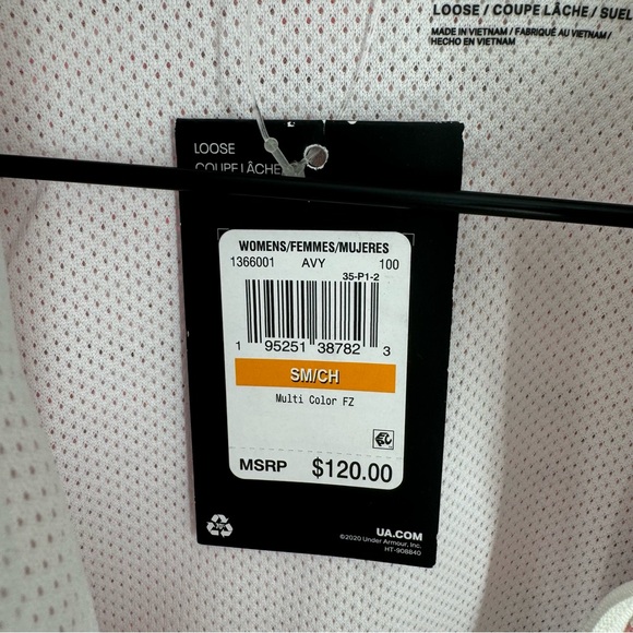 New! Under Armour Jacket Full Zip Loose Fit Therma Heatgear Women's Size Small - Picture 8 of 13